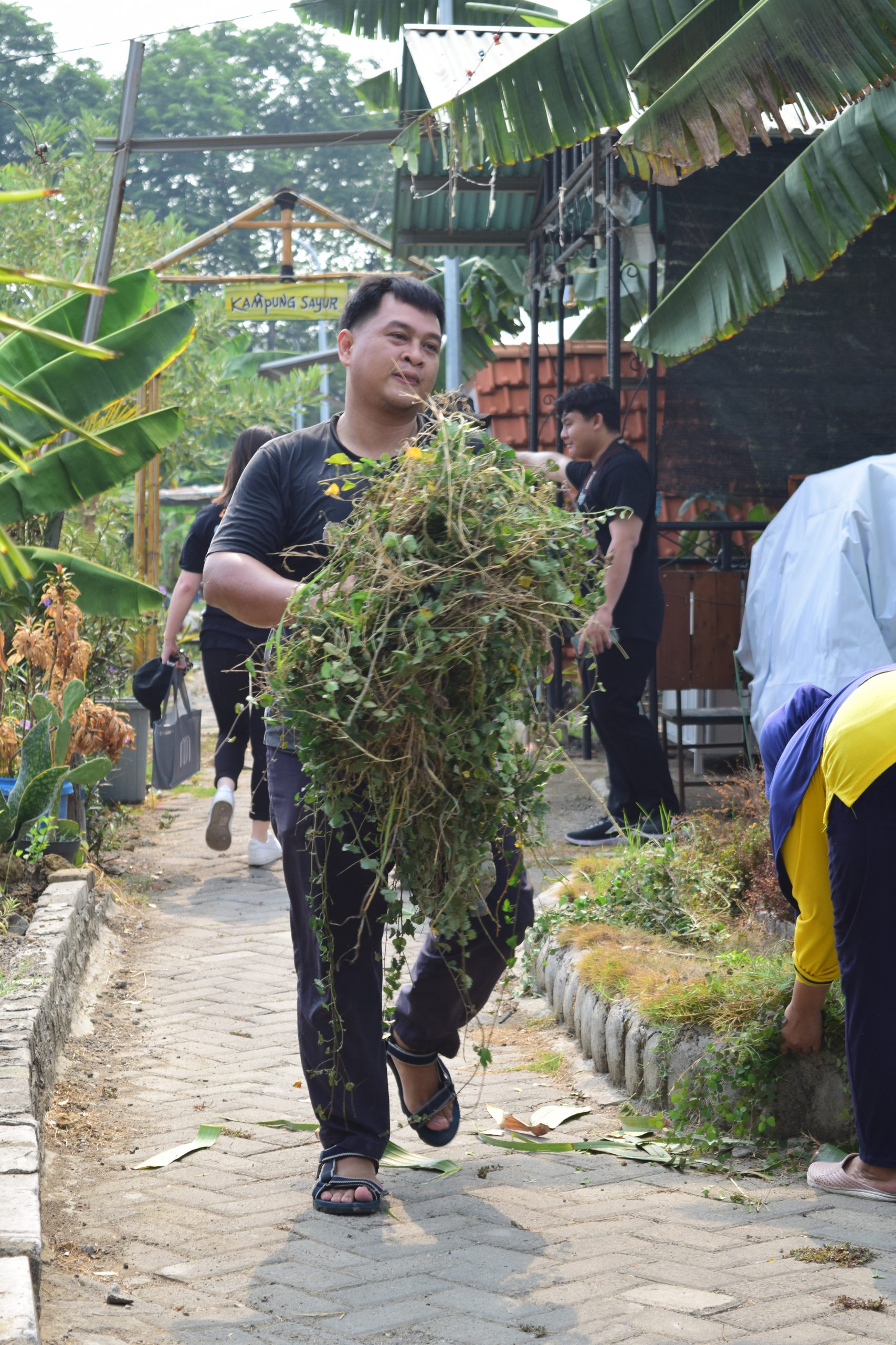 bersih bersih csr tisu see u banana park