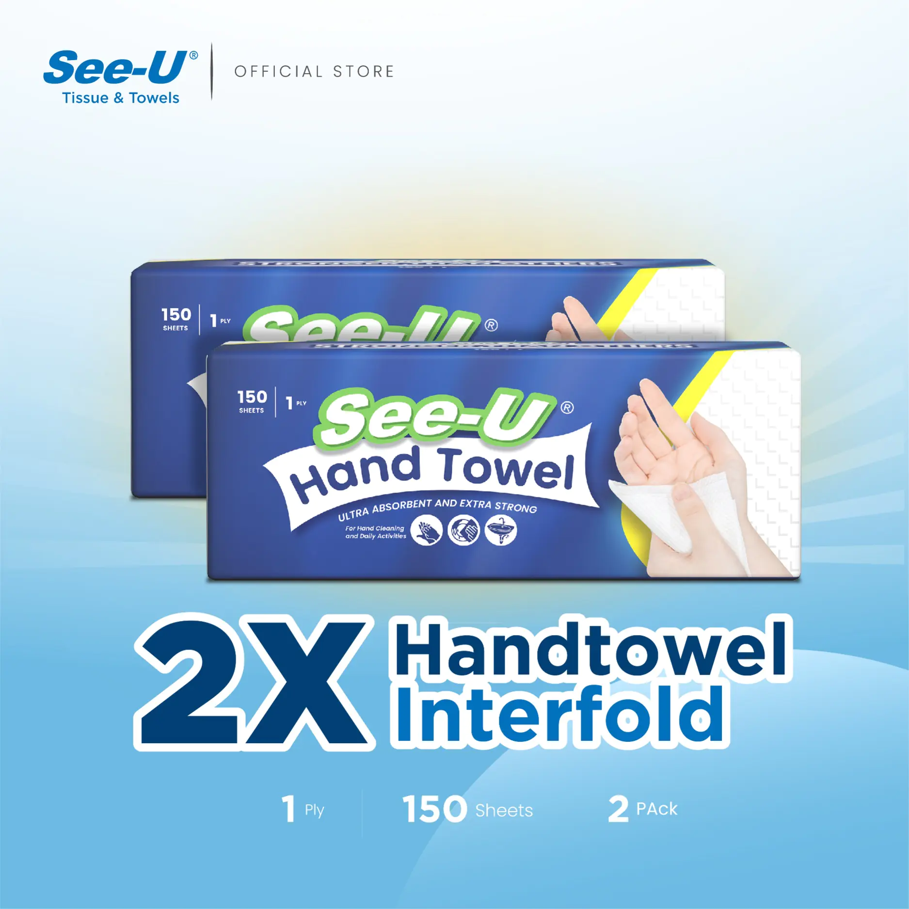 tisu hand towel see u