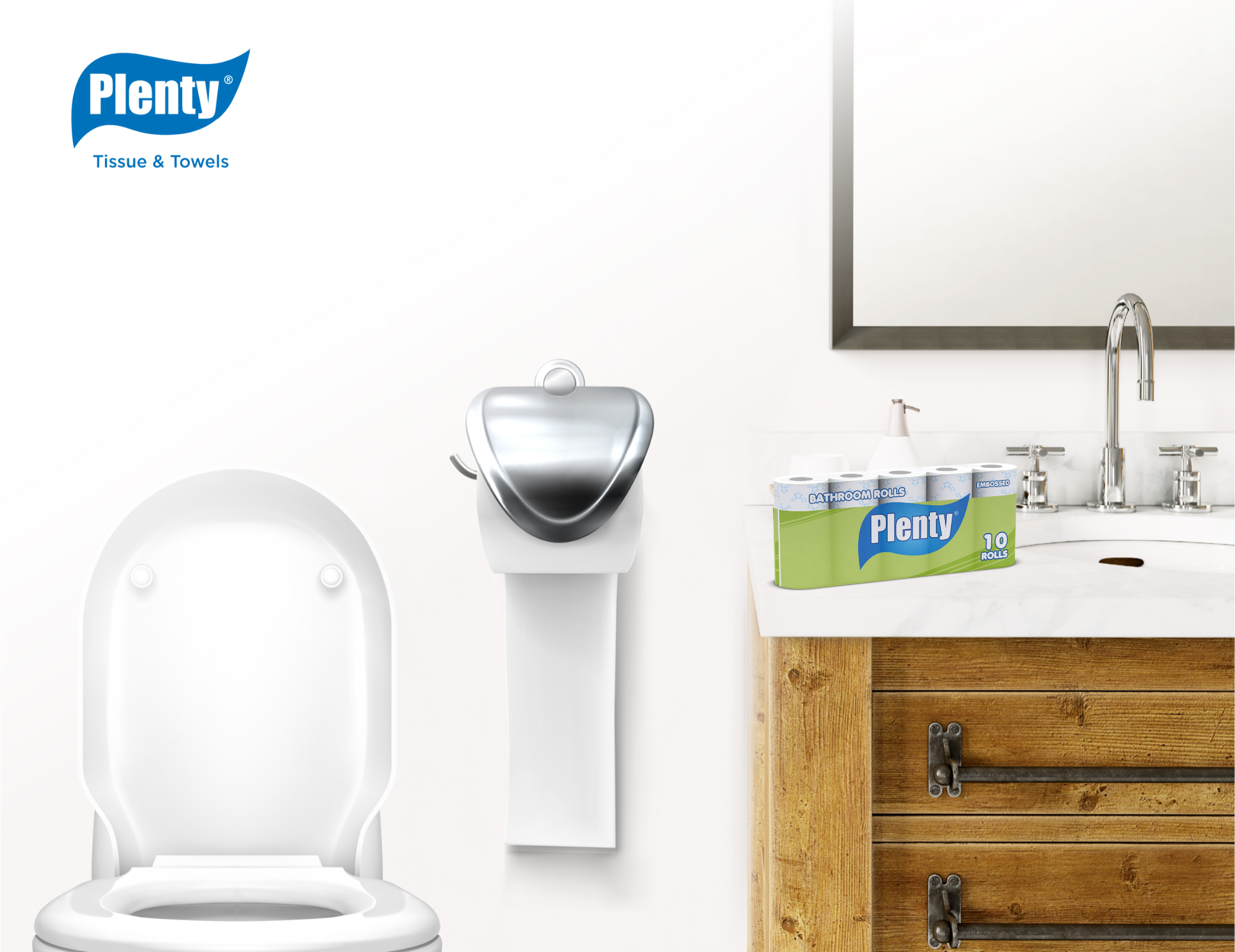 tisu plenty tisu toilet green series 10 in 1