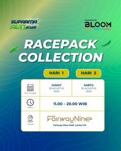 cara pengambilan race pack suparma run