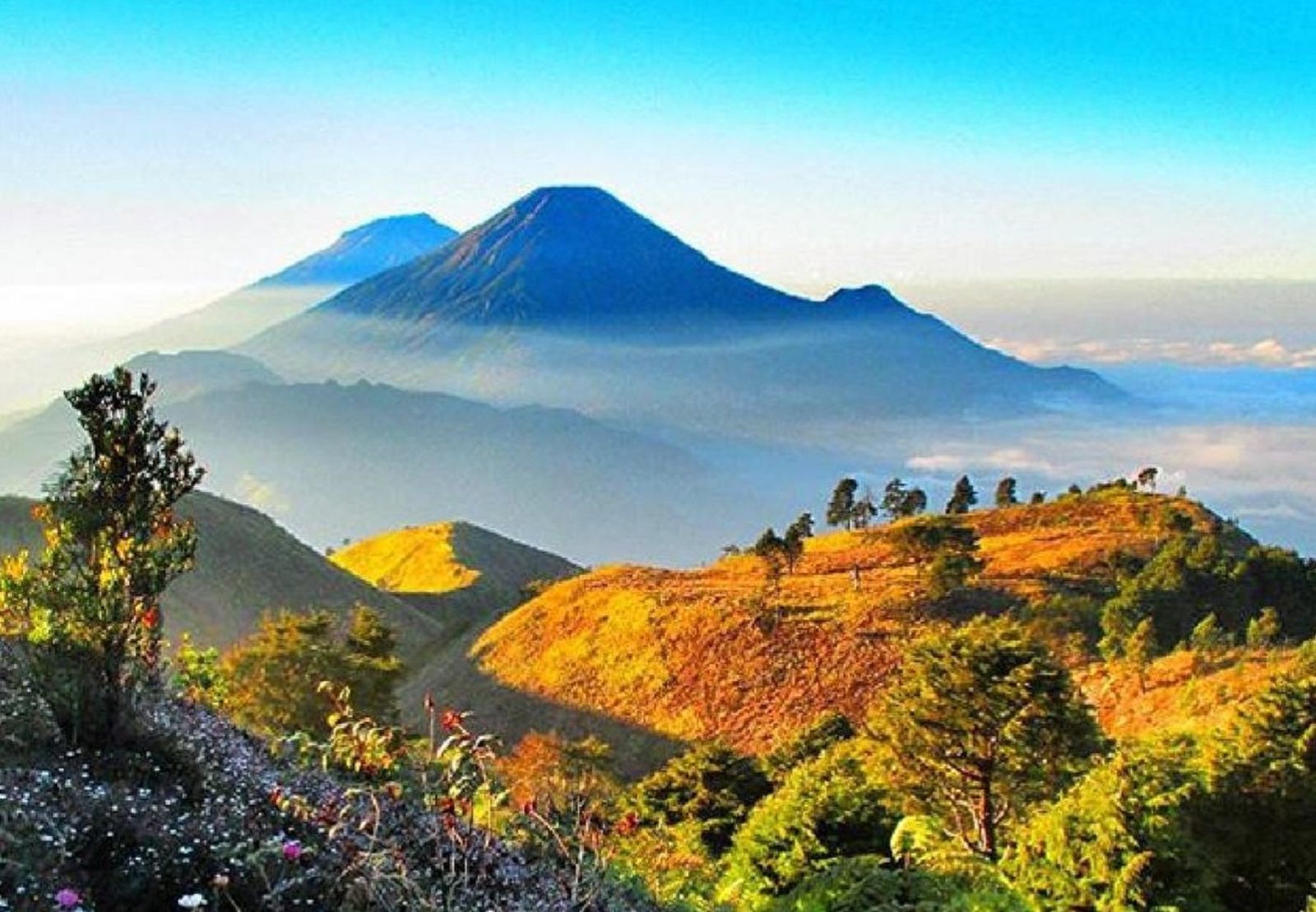 gunung terindah prau