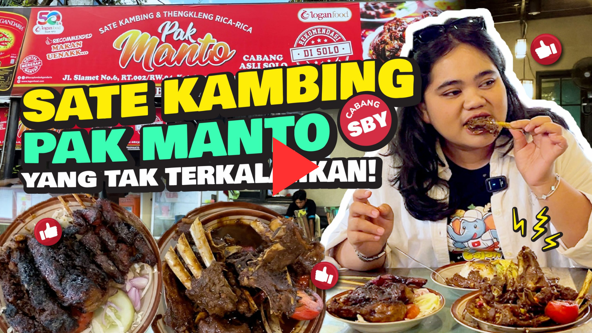 Sate Kambing pak manto