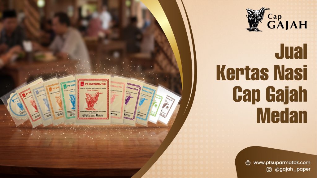 Jual Kertas Nasi Cap Gajah Medan