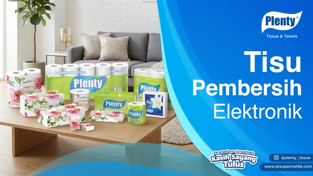 tisu pembersih elektronik